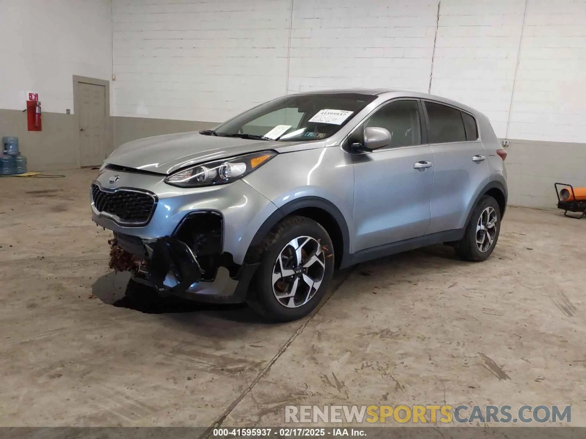 2 fotografías del automóvil dañado KNDPM3AC9M7864071 KIA SPORTAGE 2021