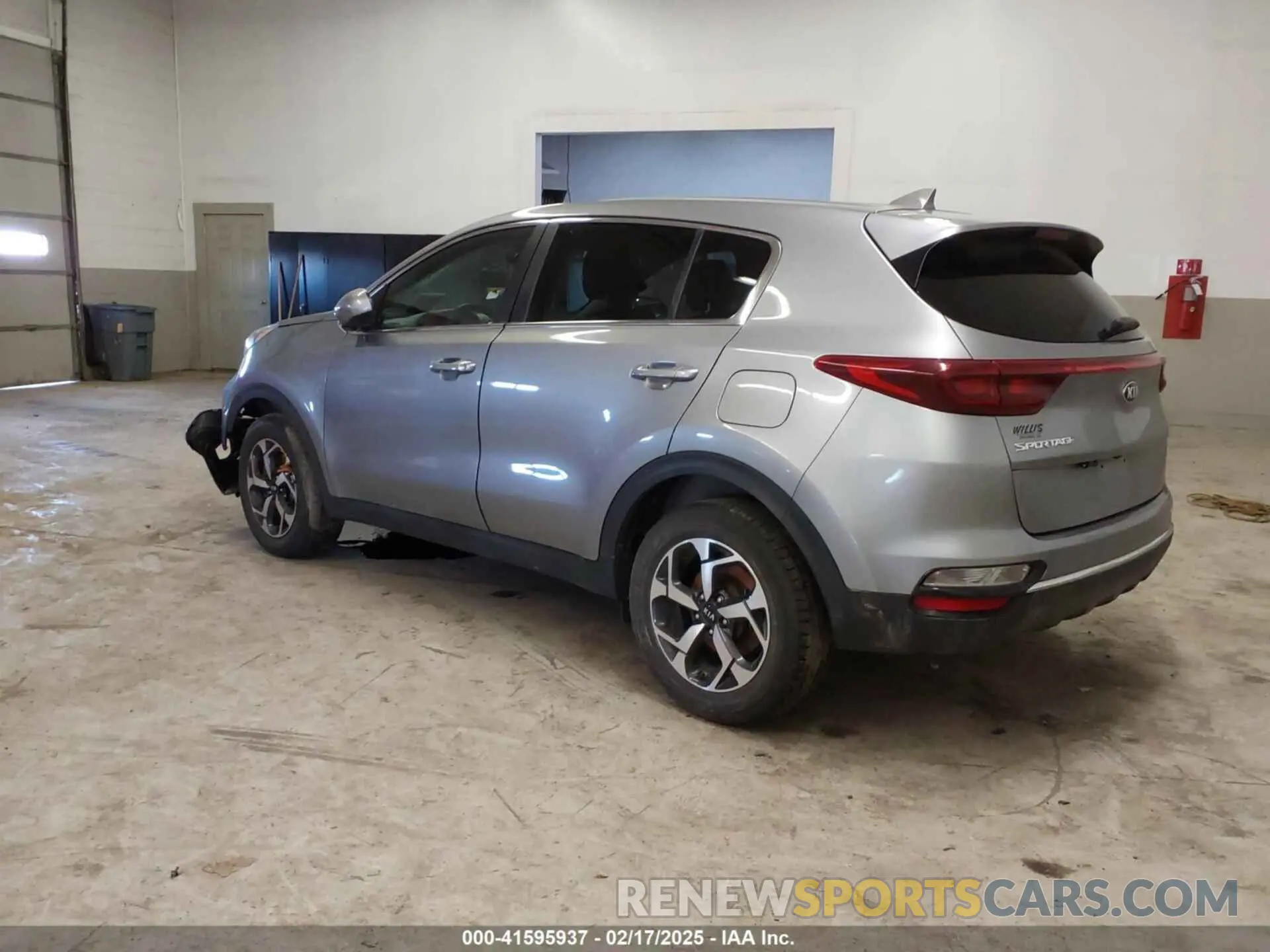 3 fotografías del automóvil dañado KNDPM3AC9M7864071 KIA SPORTAGE 2021