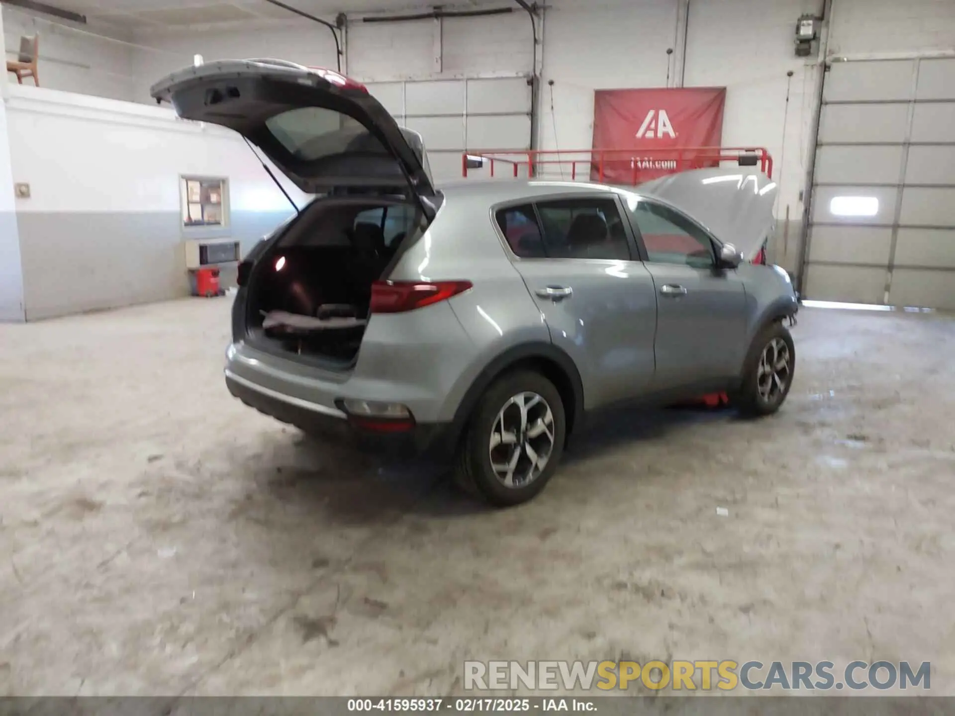 4 fotografías del automóvil dañado KNDPM3AC9M7864071 KIA SPORTAGE 2021