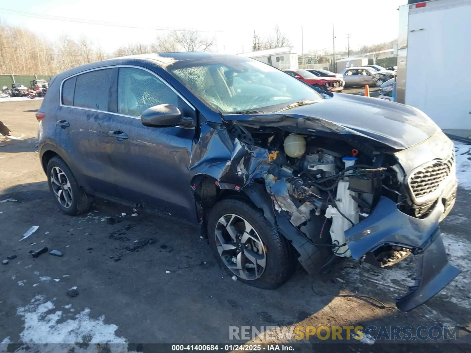 1 fotografías del automóvil dañado KNDPM3AC9M7889312 KIA SPORTAGE 2021