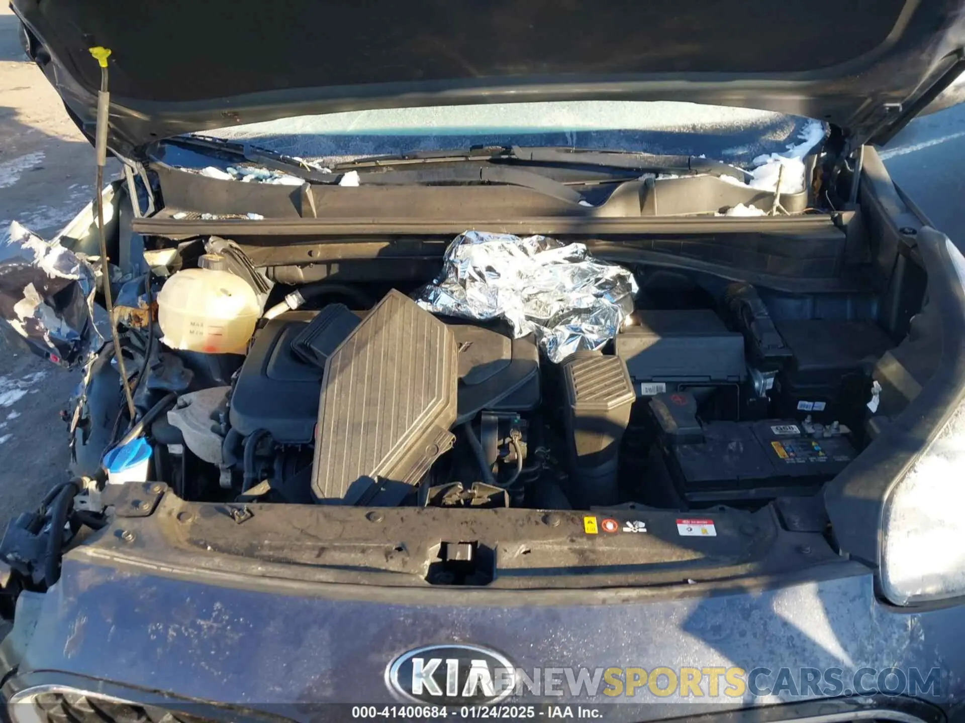 10 fotografías del automóvil dañado KNDPM3AC9M7889312 KIA SPORTAGE 2021