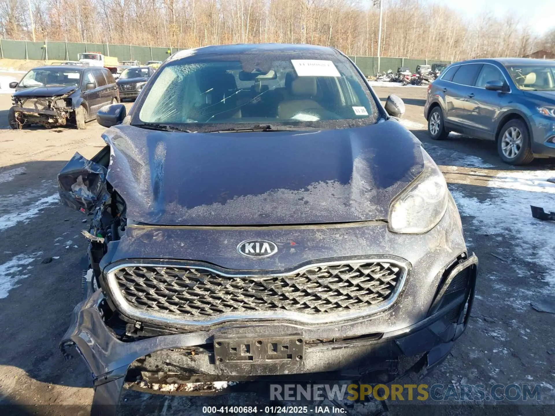 12 fotografías del automóvil dañado KNDPM3AC9M7889312 KIA SPORTAGE 2021