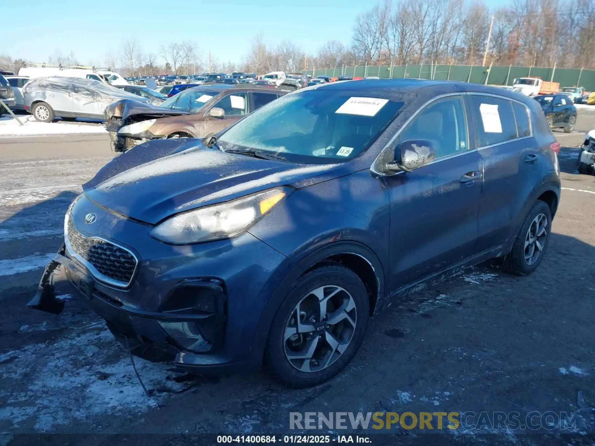 2 fotografías del automóvil dañado KNDPM3AC9M7889312 KIA SPORTAGE 2021