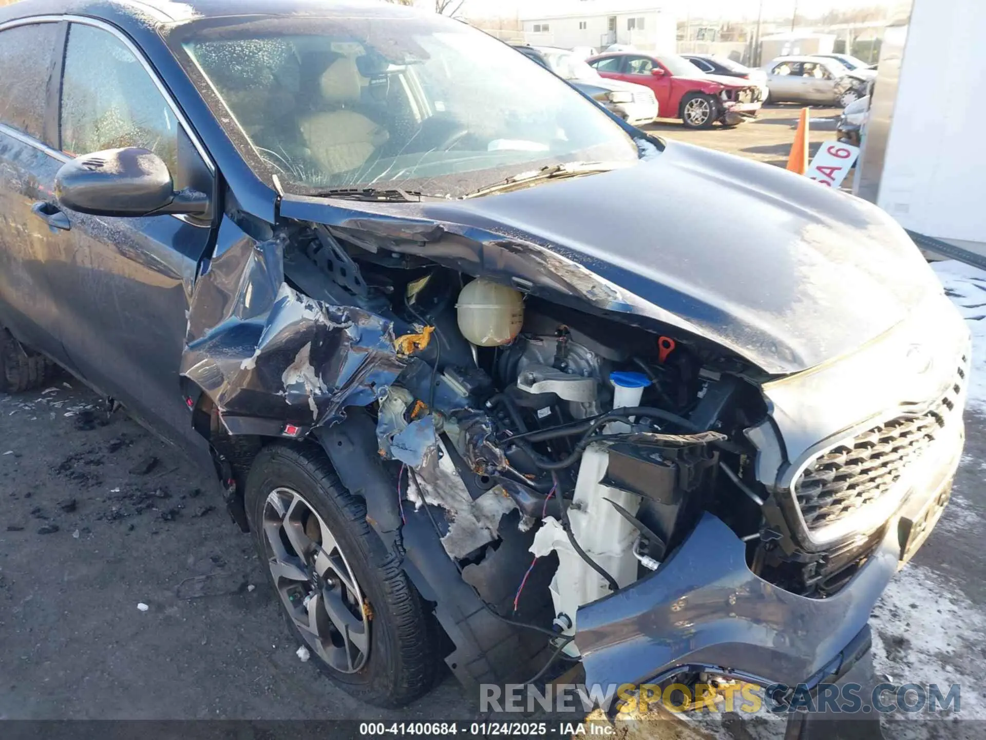 6 fotografías del automóvil dañado KNDPM3AC9M7889312 KIA SPORTAGE 2021