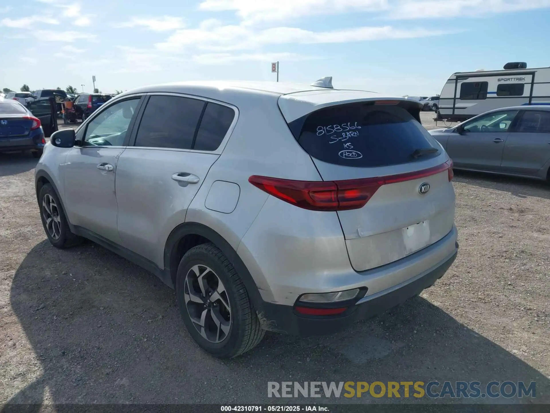 3 fotografías del automóvil dañado KNDPM3AC9M7898690 KIA SPORTAGE 2021