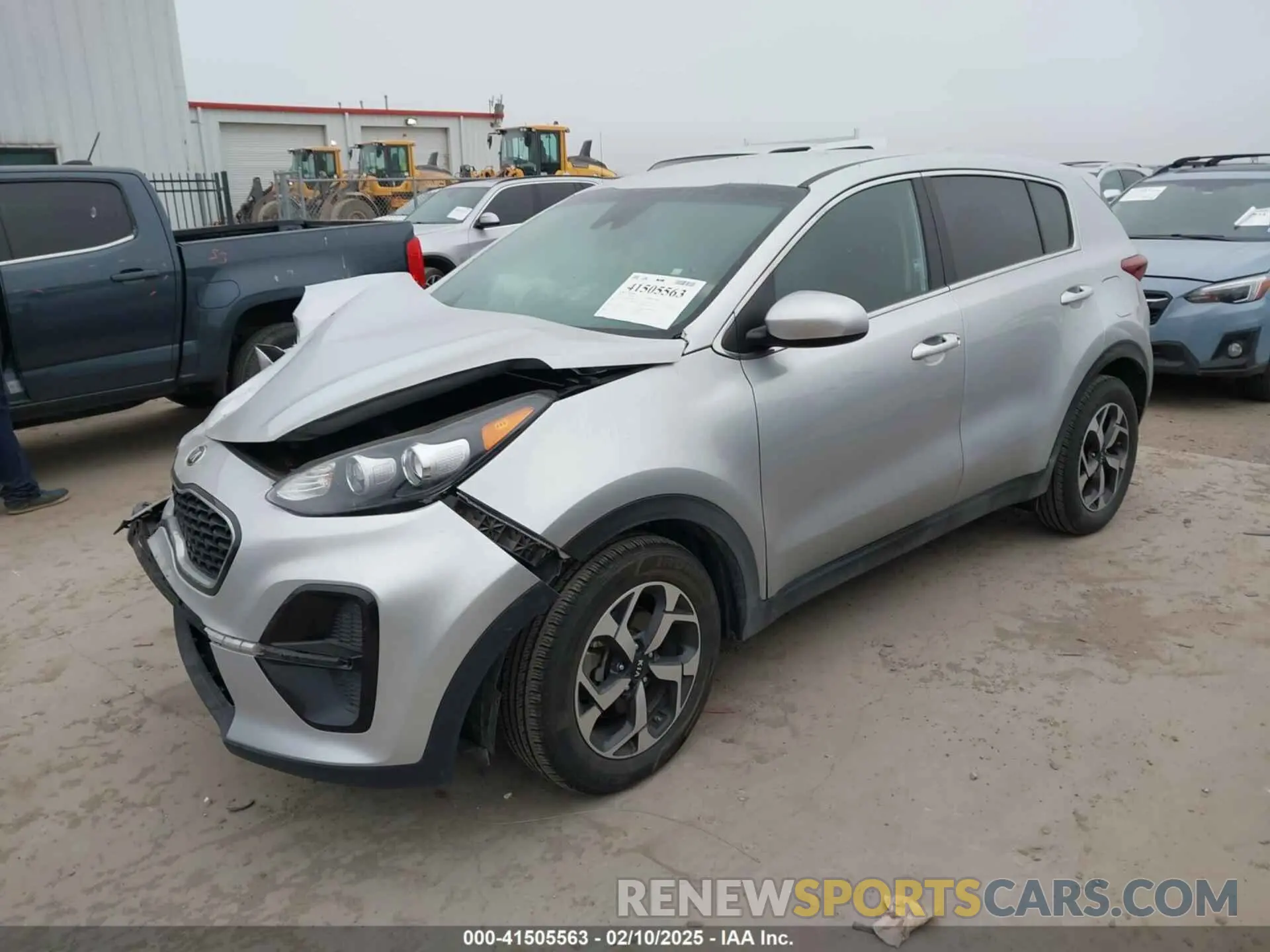 2 fotografías del automóvil dañado KNDPM3AC9M7926293 KIA SPORTAGE 2021