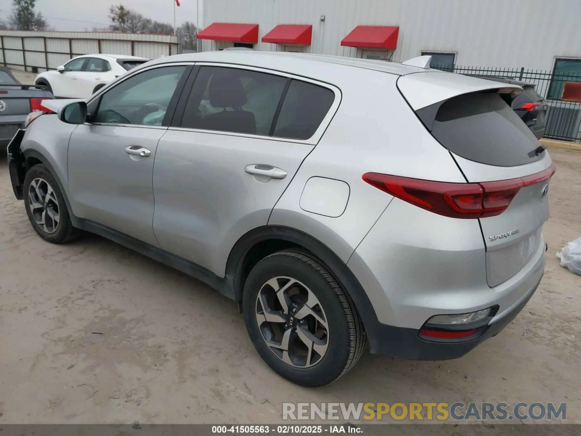 3 fotografías del automóvil dañado KNDPM3AC9M7926293 KIA SPORTAGE 2021