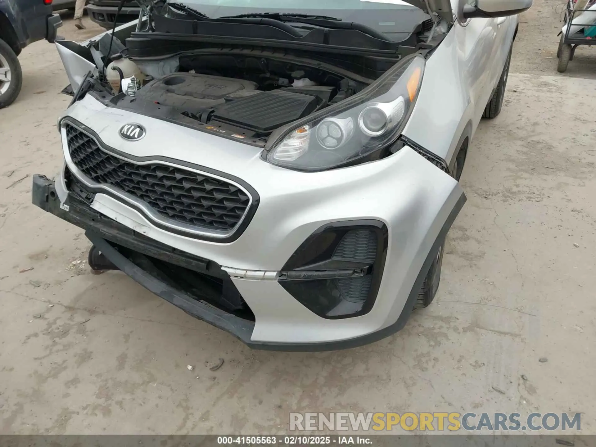 6 fotografías del automóvil dañado KNDPM3AC9M7926293 KIA SPORTAGE 2021