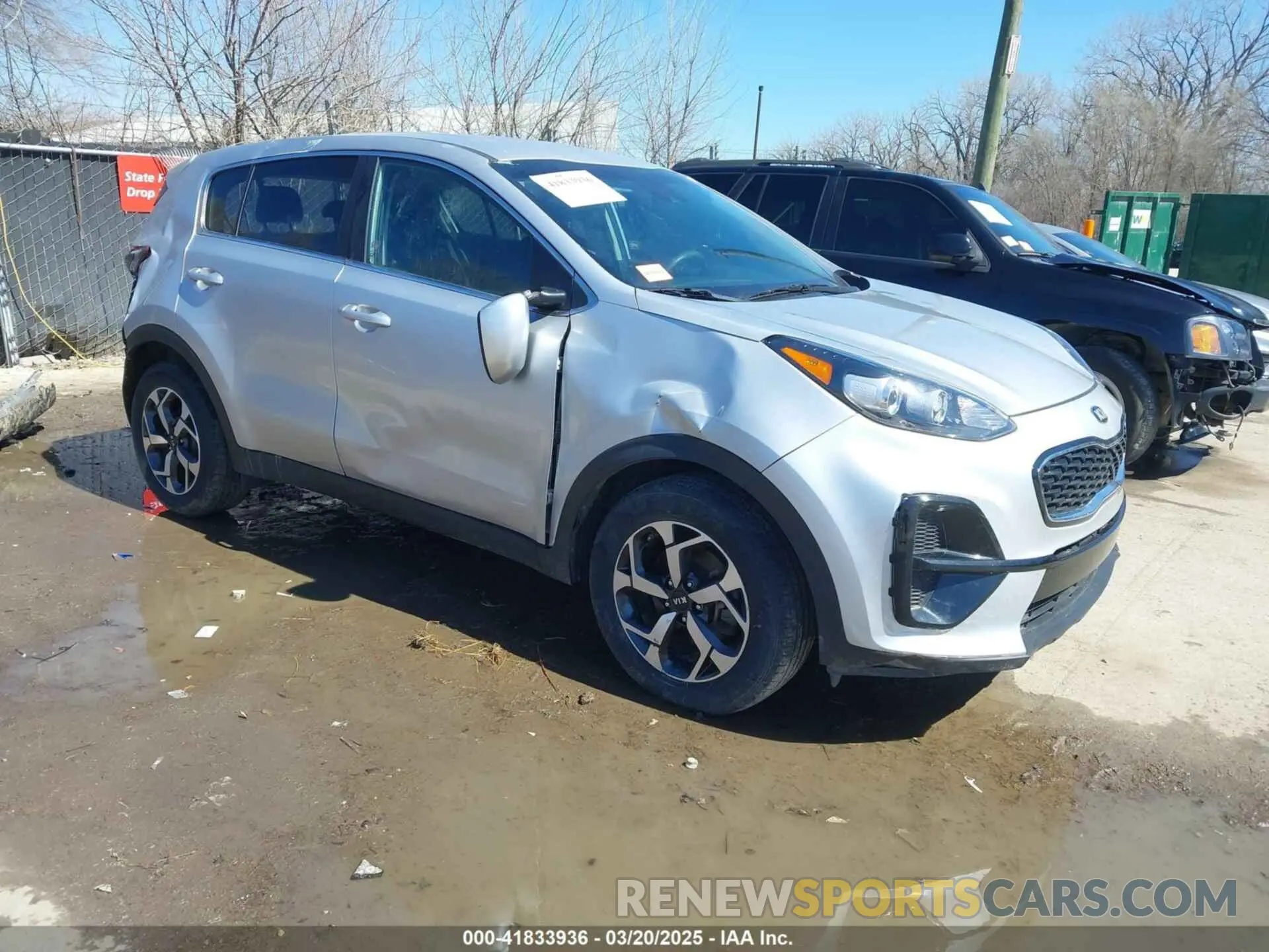1 fotografías del automóvil dañado KNDPM3AC9M7927654 KIA SPORTAGE 2021