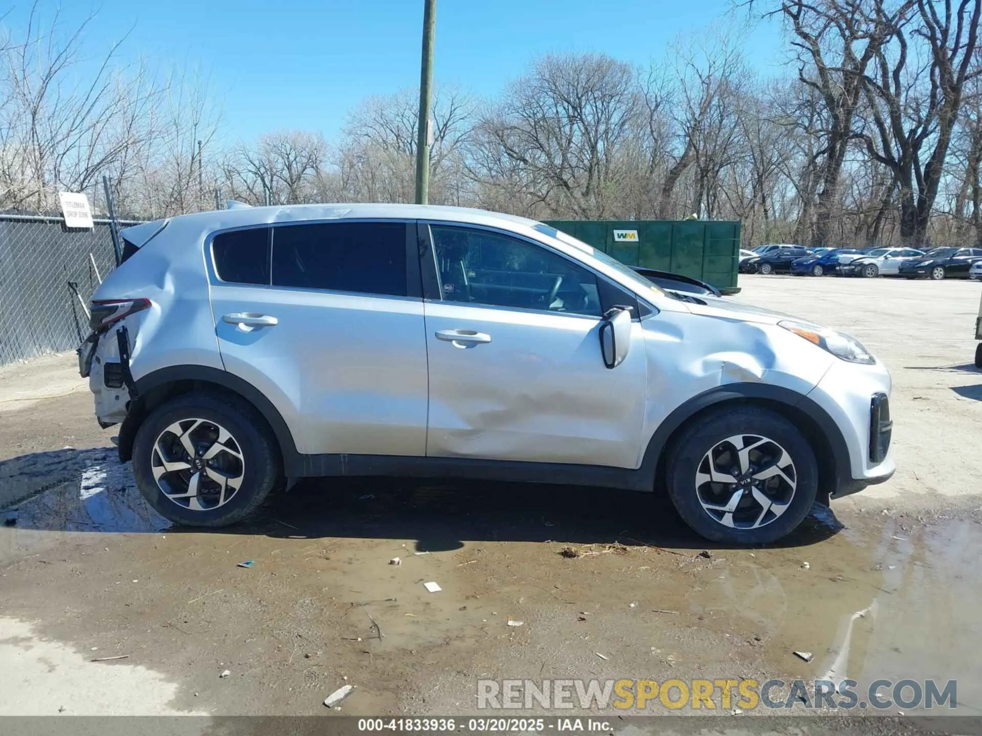 14 fotografías del automóvil dañado KNDPM3AC9M7927654 KIA SPORTAGE 2021