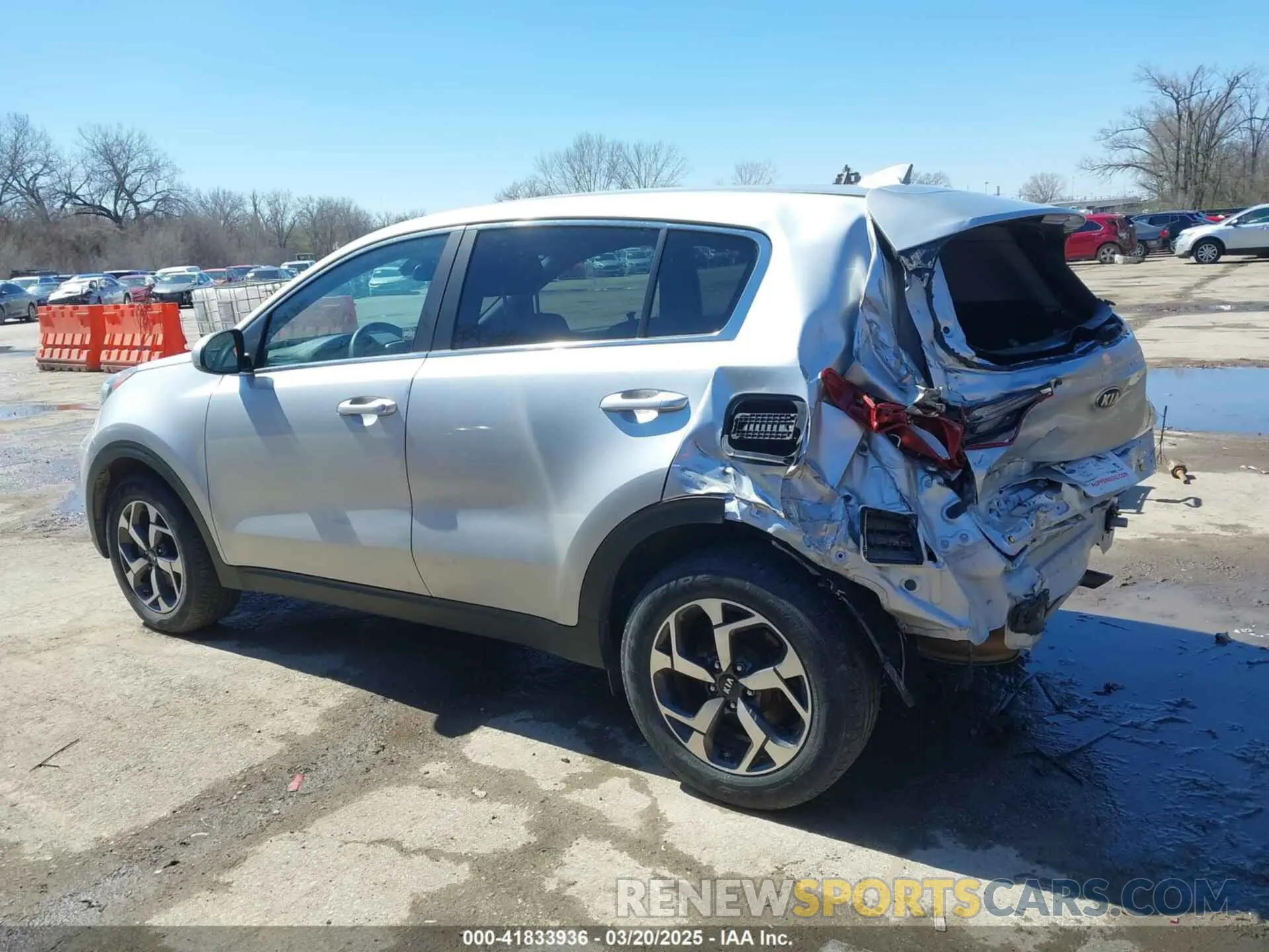 15 fotografías del automóvil dañado KNDPM3AC9M7927654 KIA SPORTAGE 2021