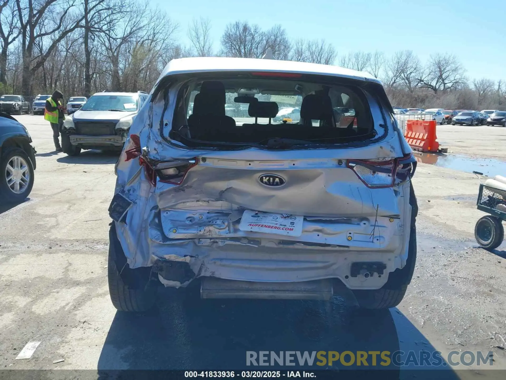 17 fotografías del automóvil dañado KNDPM3AC9M7927654 KIA SPORTAGE 2021