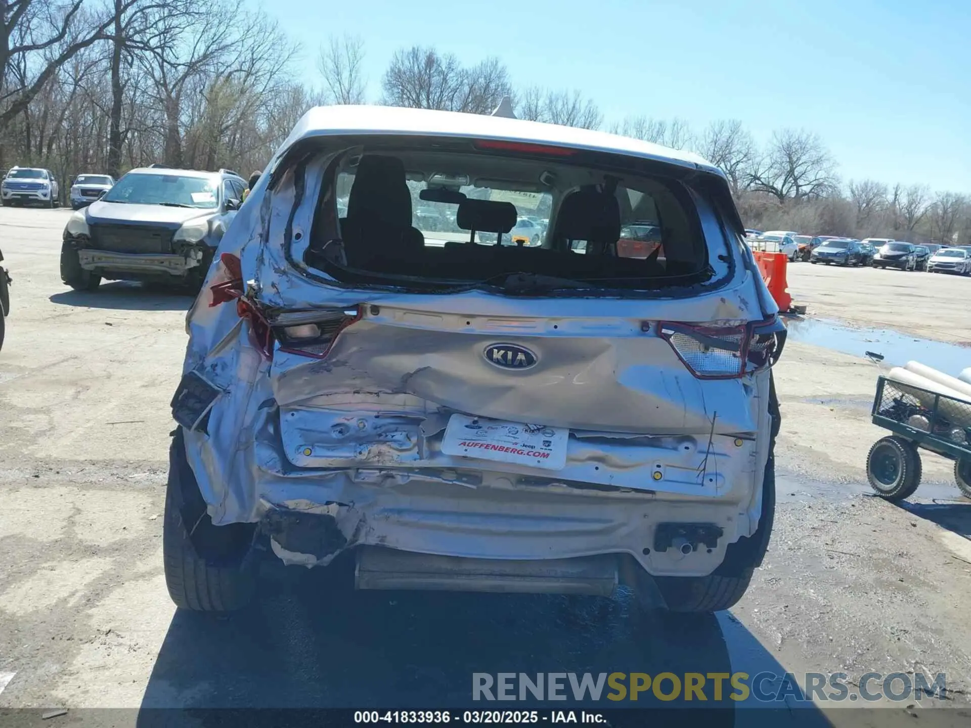 6 fotografías del automóvil dañado KNDPM3AC9M7927654 KIA SPORTAGE 2021