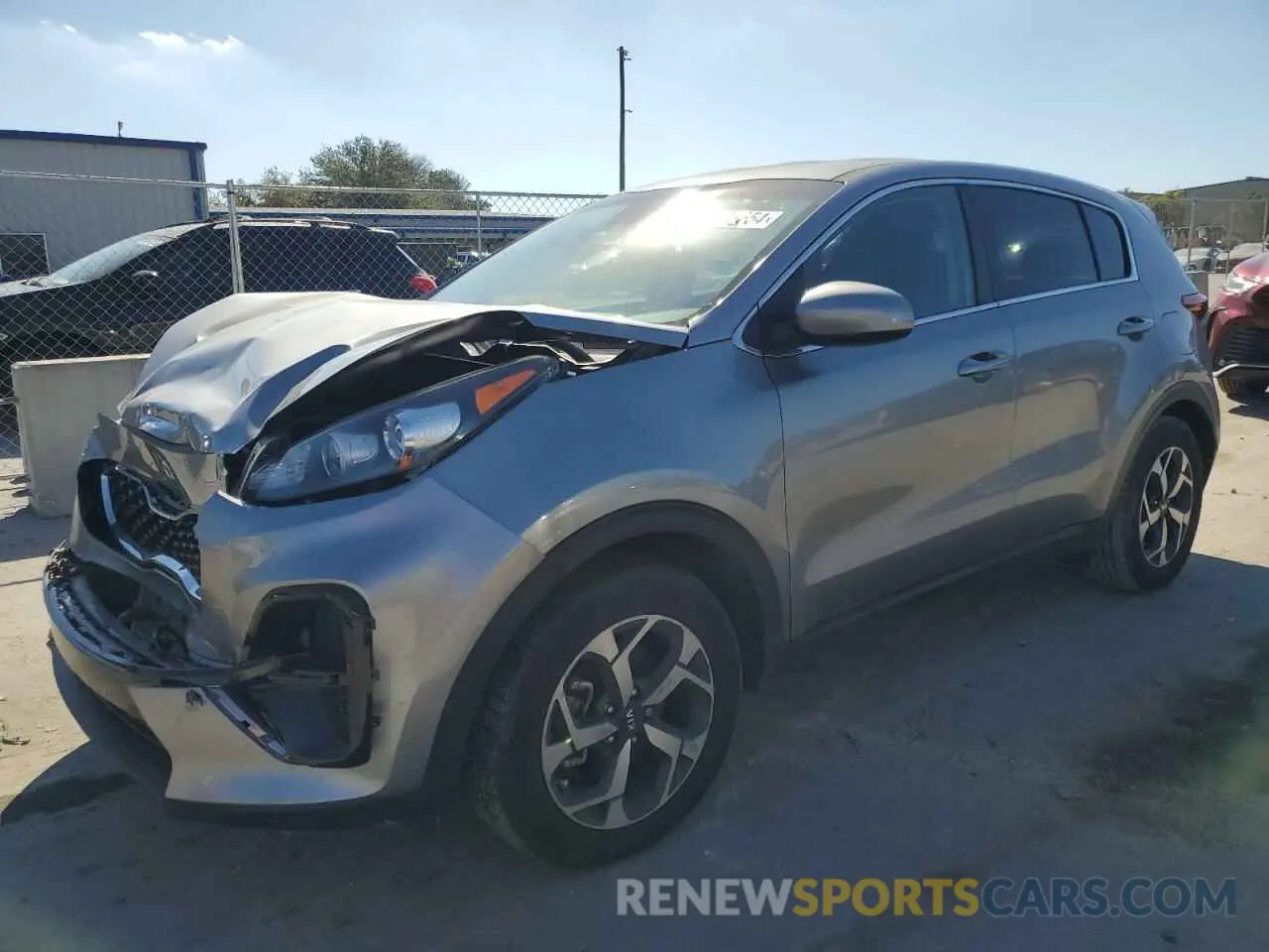 1 fotografías del automóvil dañado KNDPM3ACXM7842595 KIA SPORTAGE 2021