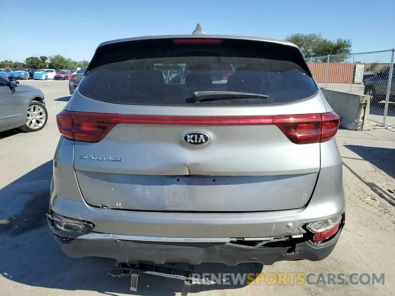 6 fotografías del automóvil dañado KNDPM3ACXM7842595 KIA SPORTAGE 2021