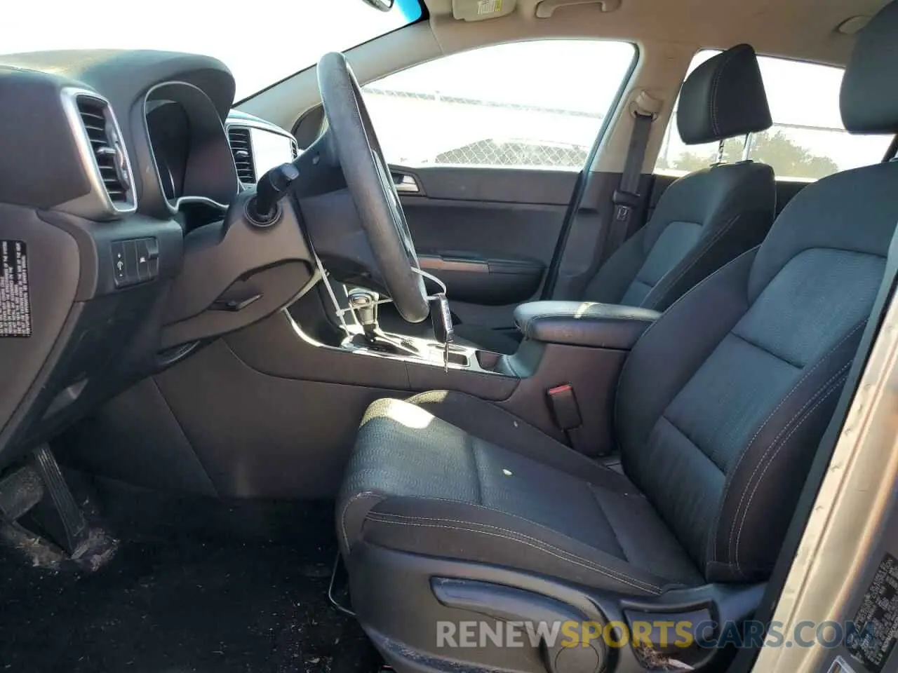 7 fotografías del automóvil dañado KNDPM3ACXM7842595 KIA SPORTAGE 2021