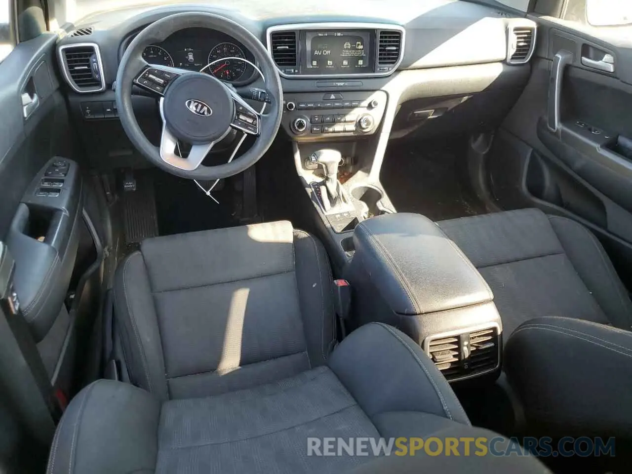 8 fotografías del automóvil dañado KNDPM3ACXM7842595 KIA SPORTAGE 2021