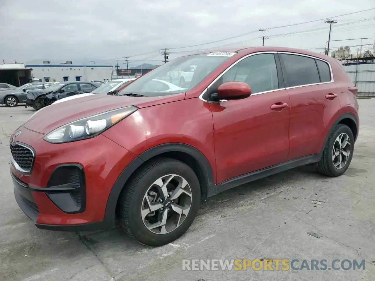 1 fotografías del automóvil dañado KNDPM3ACXM7844928 KIA SPORTAGE 2021