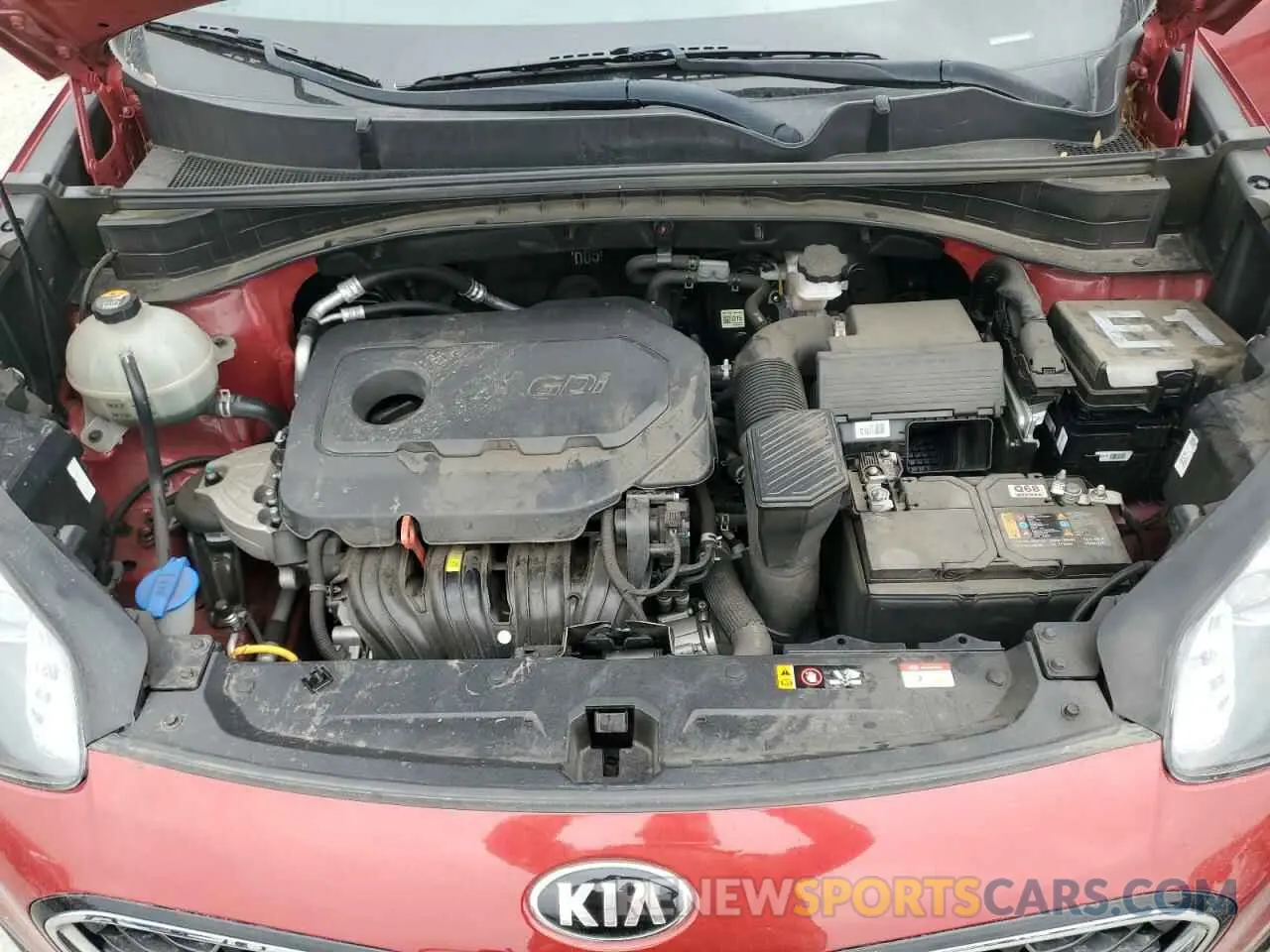 14 fotografías del automóvil dañado KNDPM3ACXM7844928 KIA SPORTAGE 2021