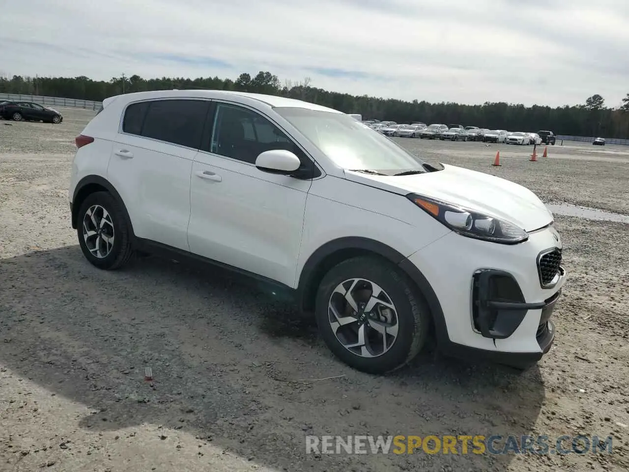 4 fotografías del automóvil dañado KNDPM3ACXM7891828 KIA SPORTAGE 2021