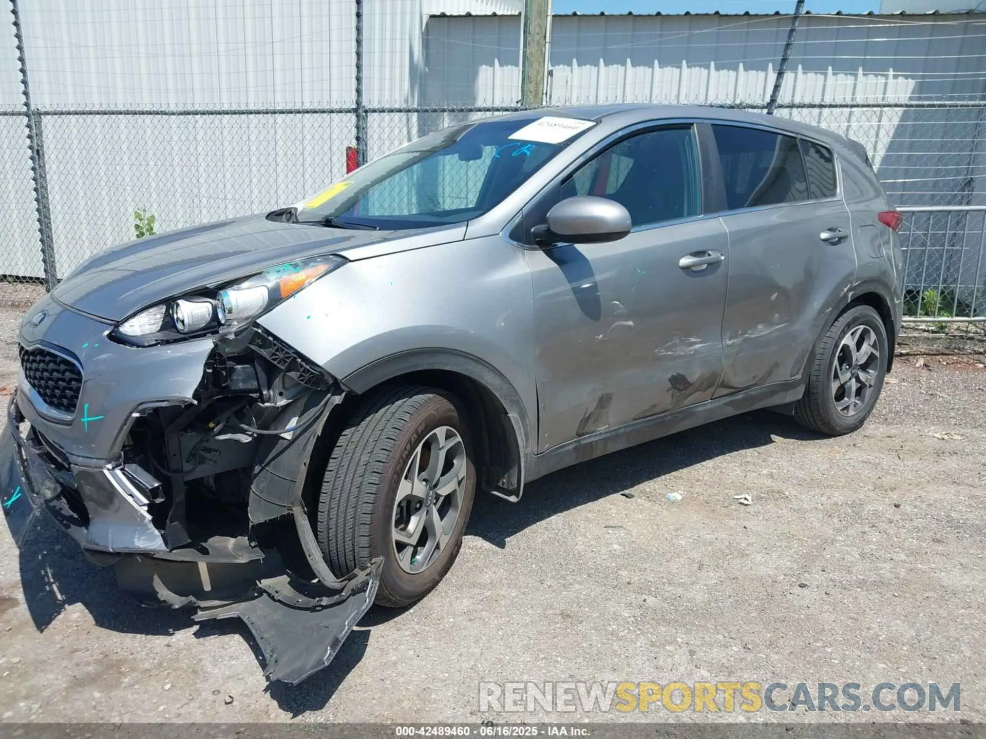 2 fotografías del automóvil dañado KNDPM3ACXM7899752 KIA SPORTAGE 2021
