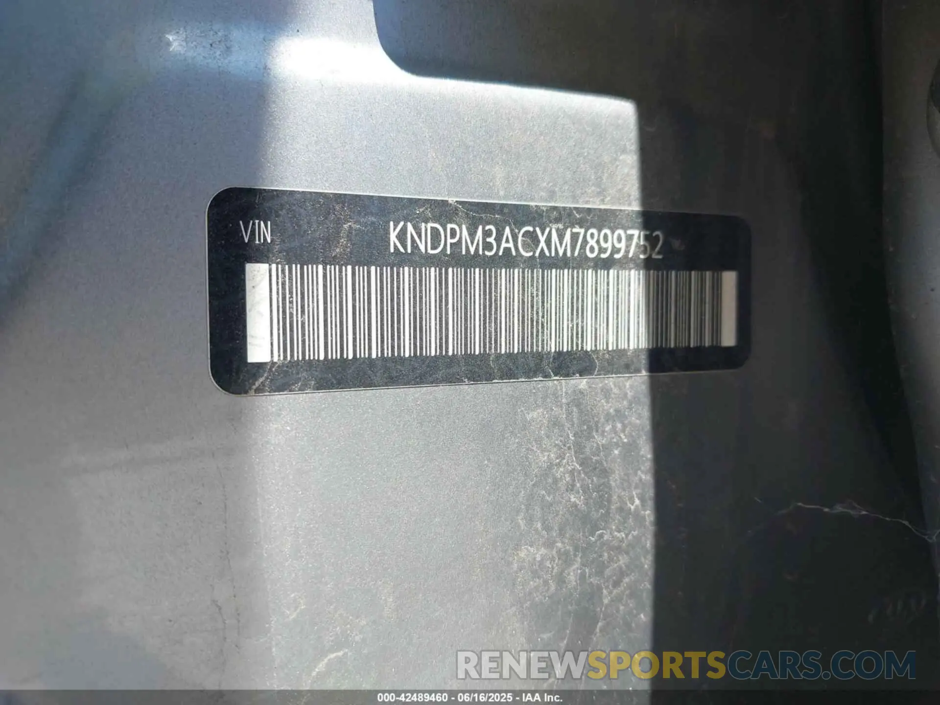 9 fotografías del automóvil dañado KNDPM3ACXM7899752 KIA SPORTAGE 2021