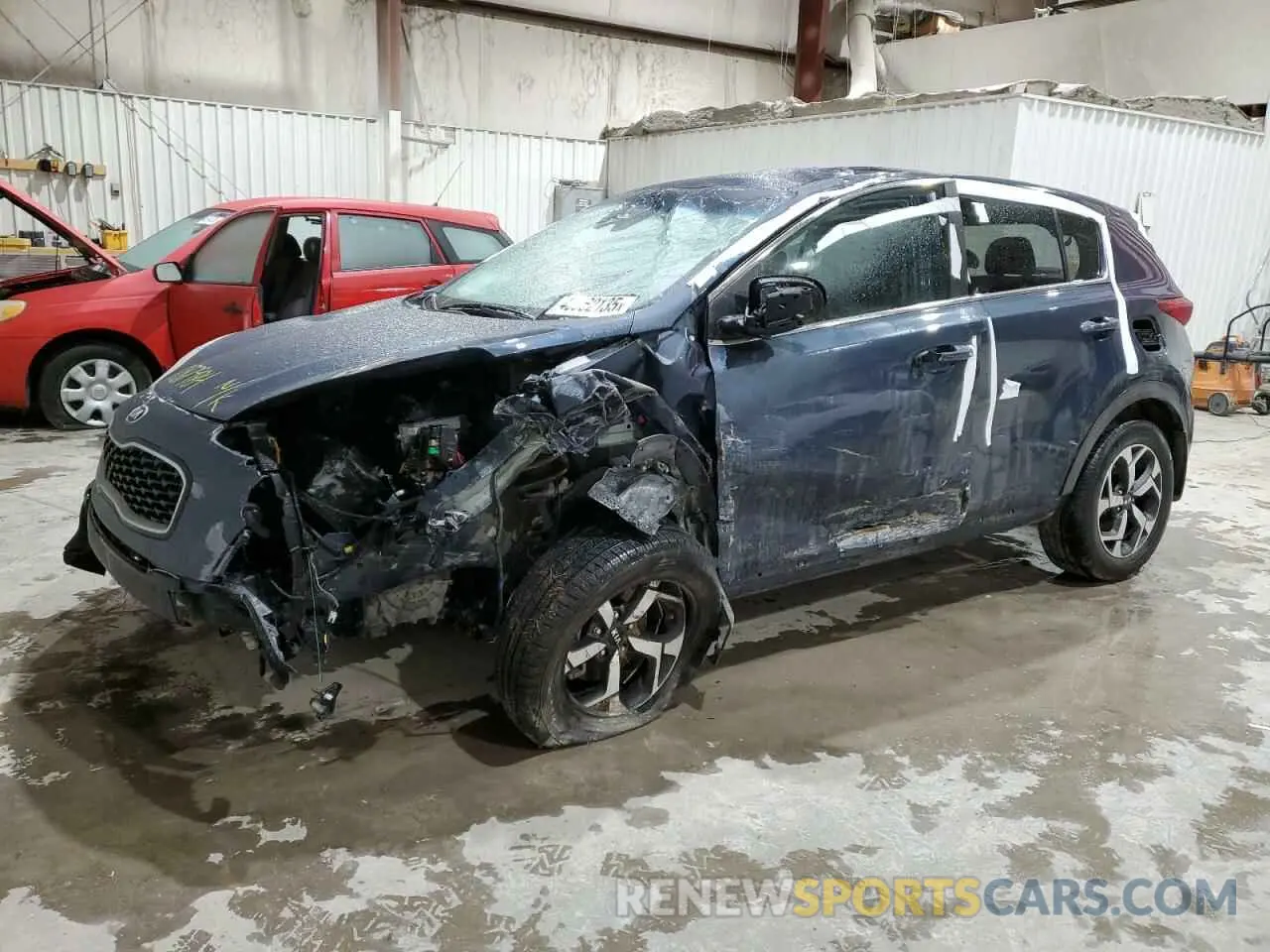 1 fotografías del automóvil dañado KNDPM3ACXM7911592 KIA SPORTAGE 2021