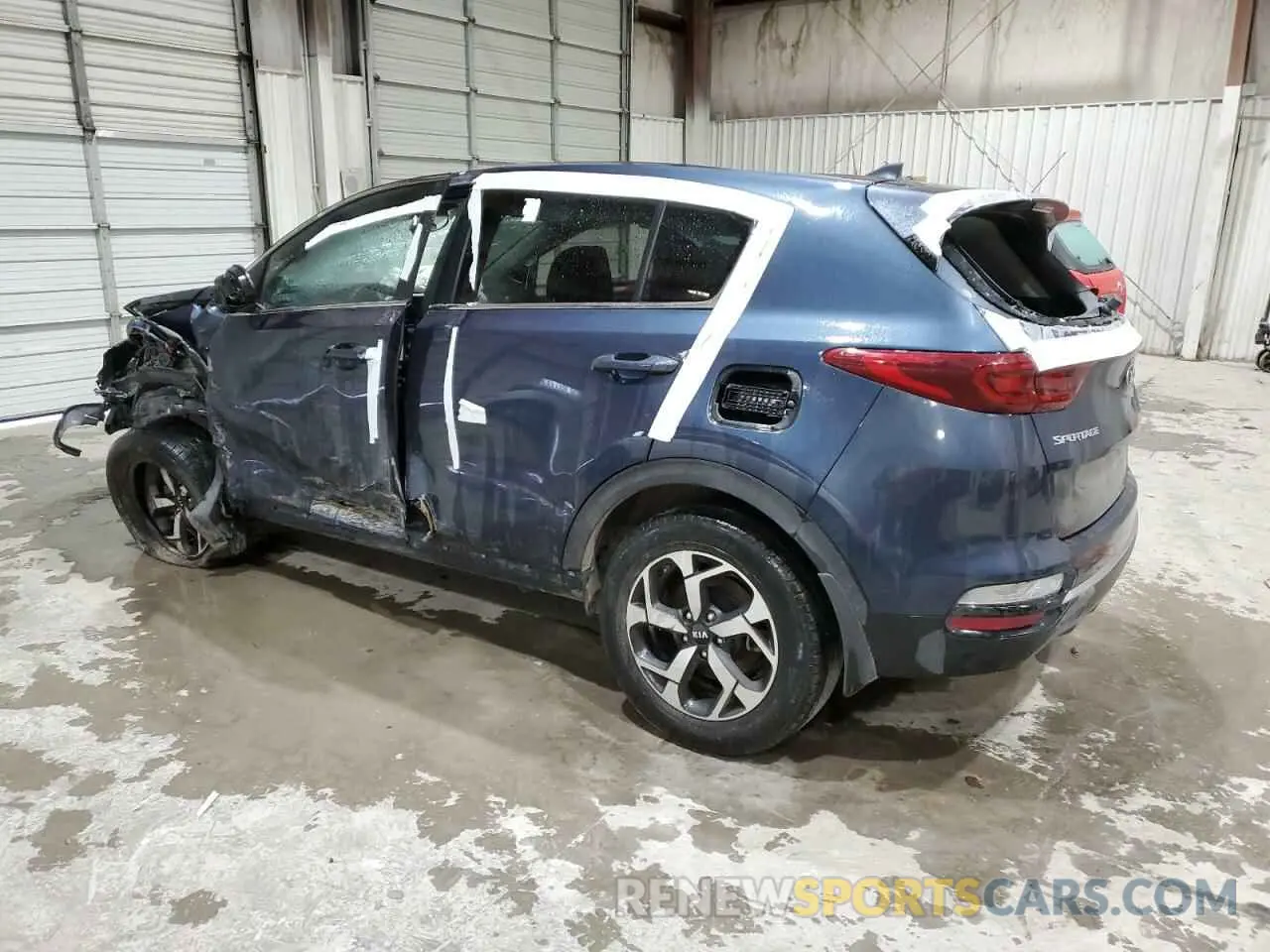 2 fotografías del automóvil dañado KNDPM3ACXM7911592 KIA SPORTAGE 2021