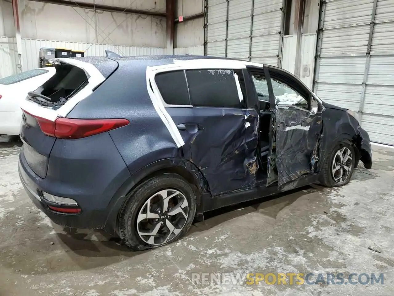 3 fotografías del automóvil dañado KNDPM3ACXM7911592 KIA SPORTAGE 2021