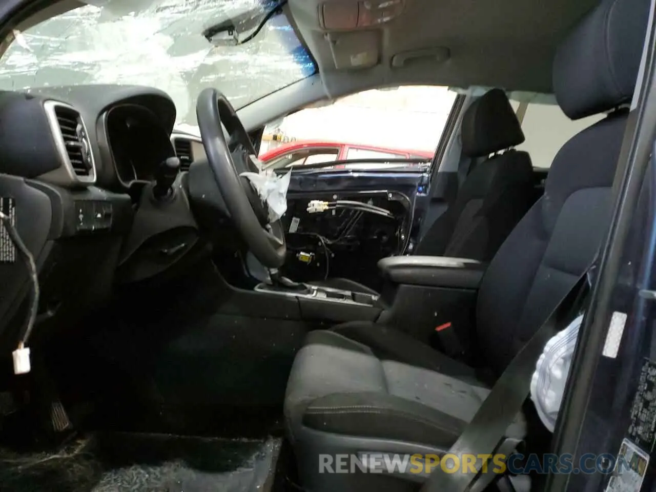 7 fotografías del automóvil dañado KNDPM3ACXM7911592 KIA SPORTAGE 2021