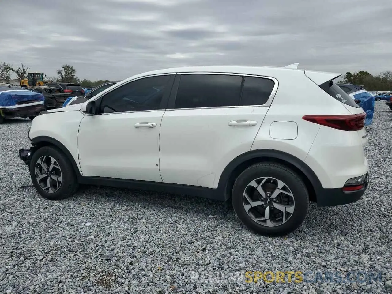 2 fotografías del automóvil dañado KNDPM3ACXM7915352 KIA SPORTAGE 2021