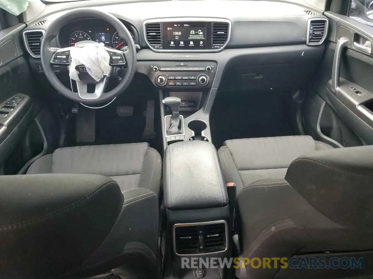 8 fotografías del automóvil dañado KNDPM3ACXM7915352 KIA SPORTAGE 2021