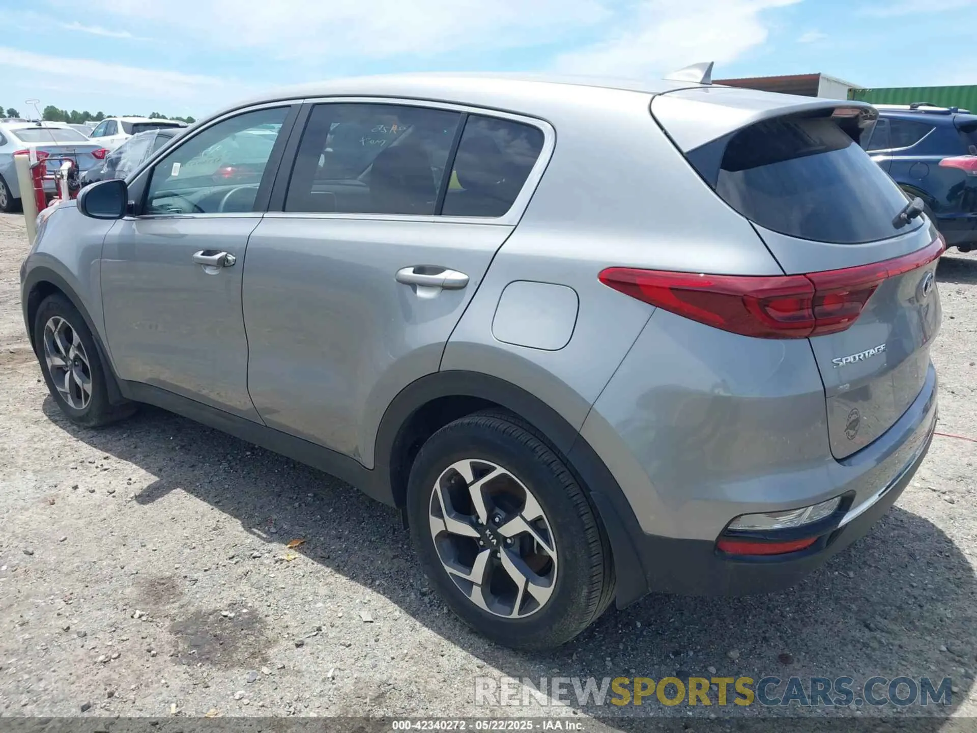 3 fotografías del automóvil dañado KNDPM3ACXM7938095 KIA SPORTAGE 2021