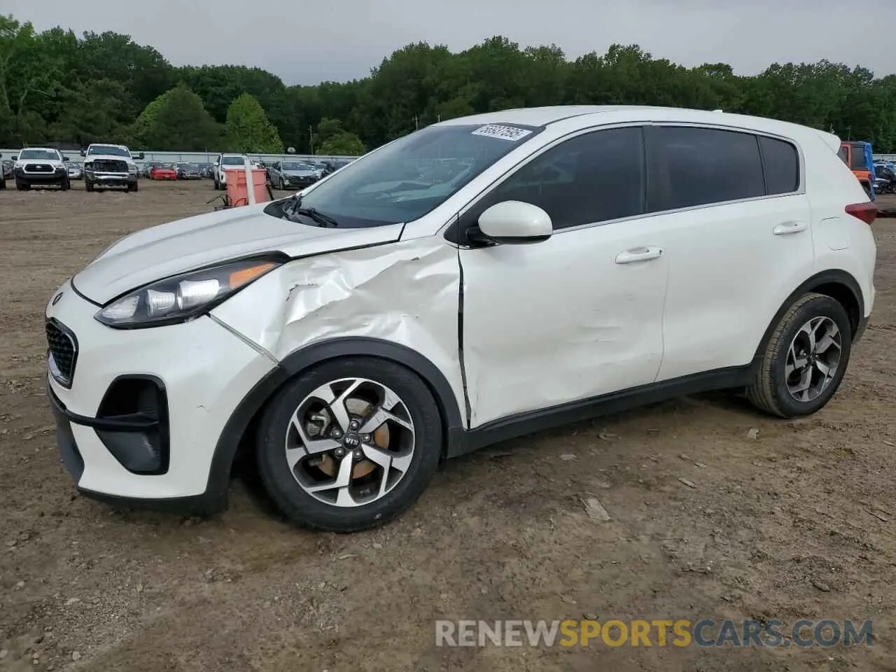 1 fotografías del automóvil dañado KNDPM3ACXM7945208 KIA SPORTAGE 2021