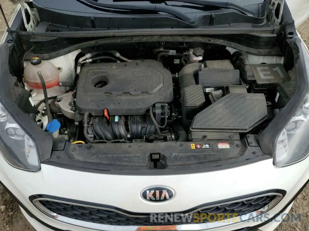 11 fotografías del automóvil dañado KNDPM3ACXM7945208 KIA SPORTAGE 2021