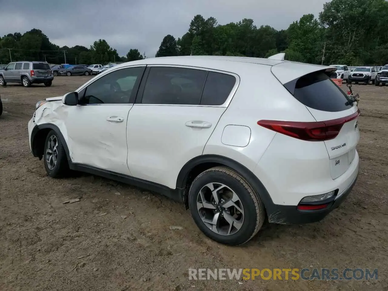 2 fotografías del automóvil dañado KNDPM3ACXM7945208 KIA SPORTAGE 2021