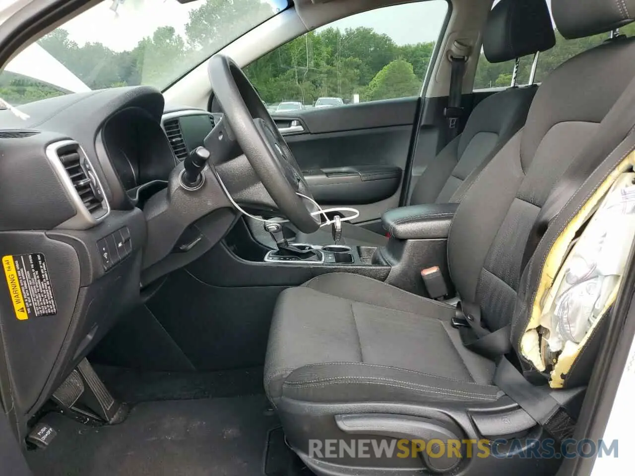 7 fotografías del automóvil dañado KNDPM3ACXM7945208 KIA SPORTAGE 2021