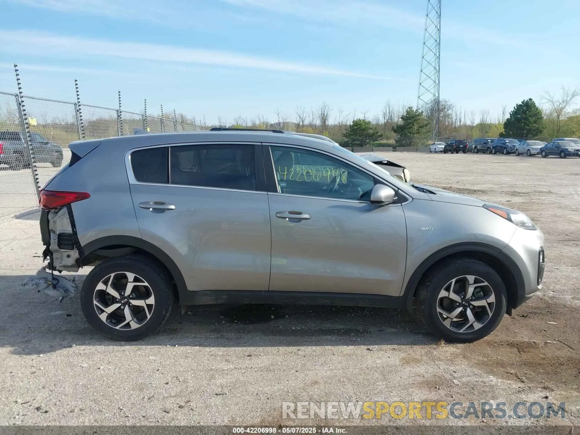 13 fotografías del automóvil dañado KNDPMCAC0M7862502 KIA SPORTAGE 2021
