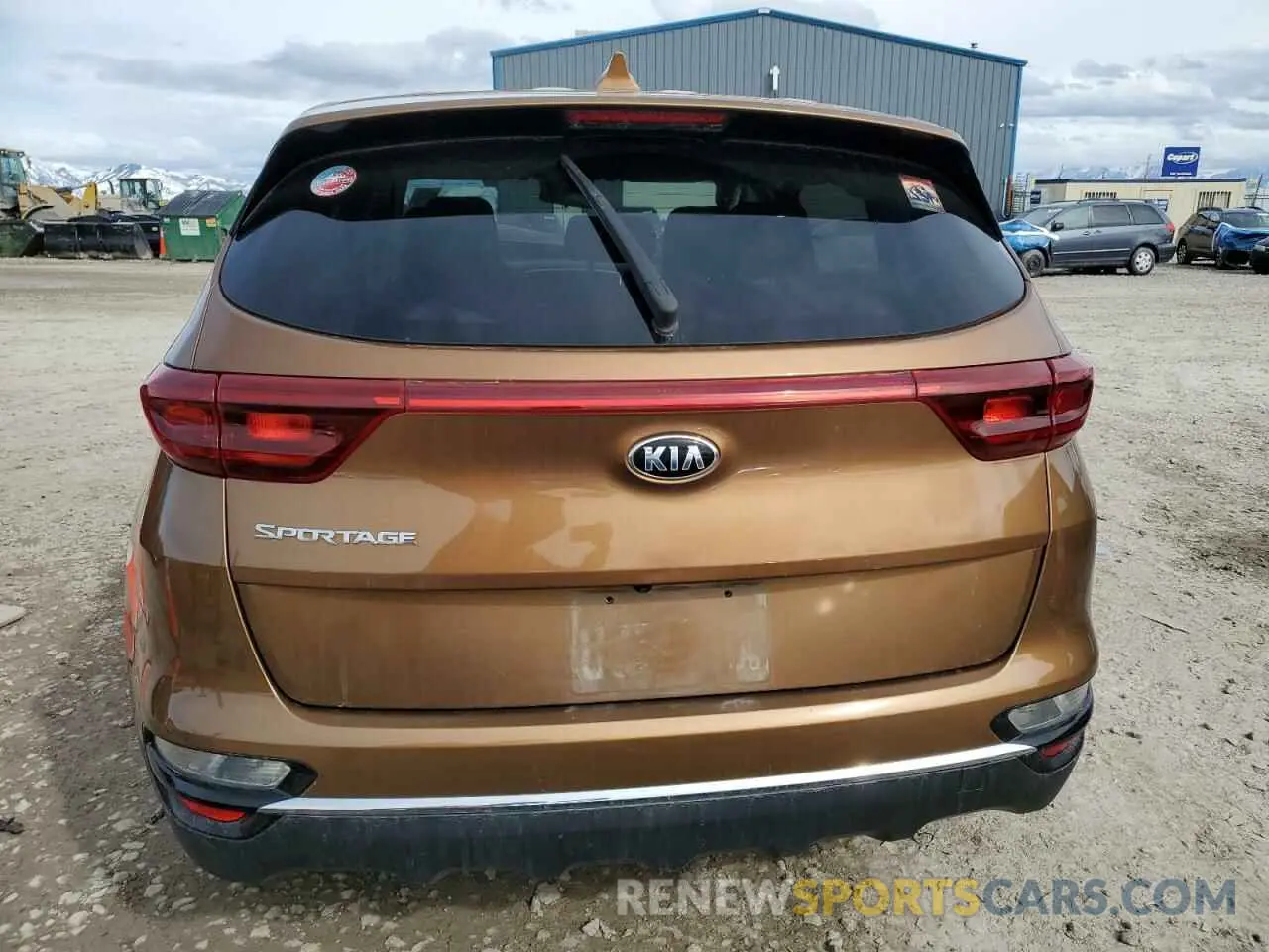 6 fotografías del automóvil dañado KNDPMCAC0M7876075 KIA SPORTAGE 2021