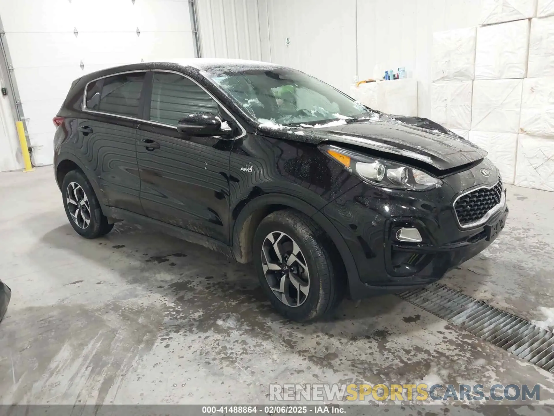 1 fotografías del automóvil dañado KNDPMCAC0M7895368 KIA SPORTAGE 2021