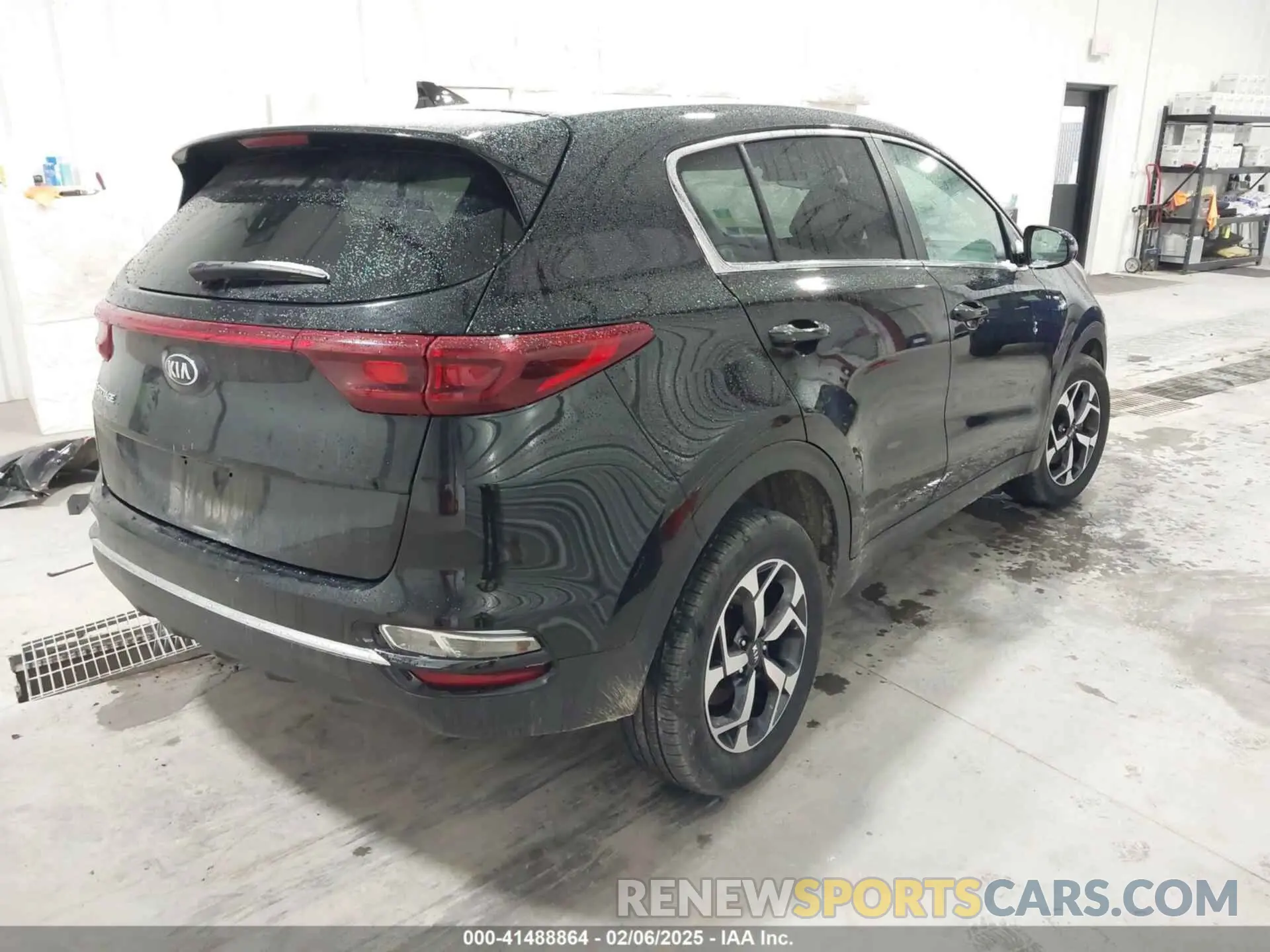 4 fotografías del automóvil dañado KNDPMCAC0M7895368 KIA SPORTAGE 2021
