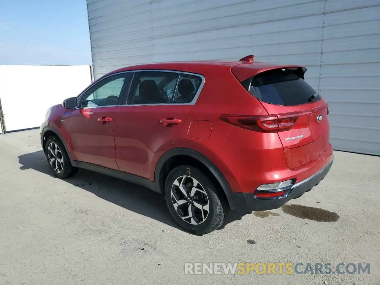 2 fotografías del automóvil dañado KNDPMCAC0M7942897 KIA SPORTAGE 2021