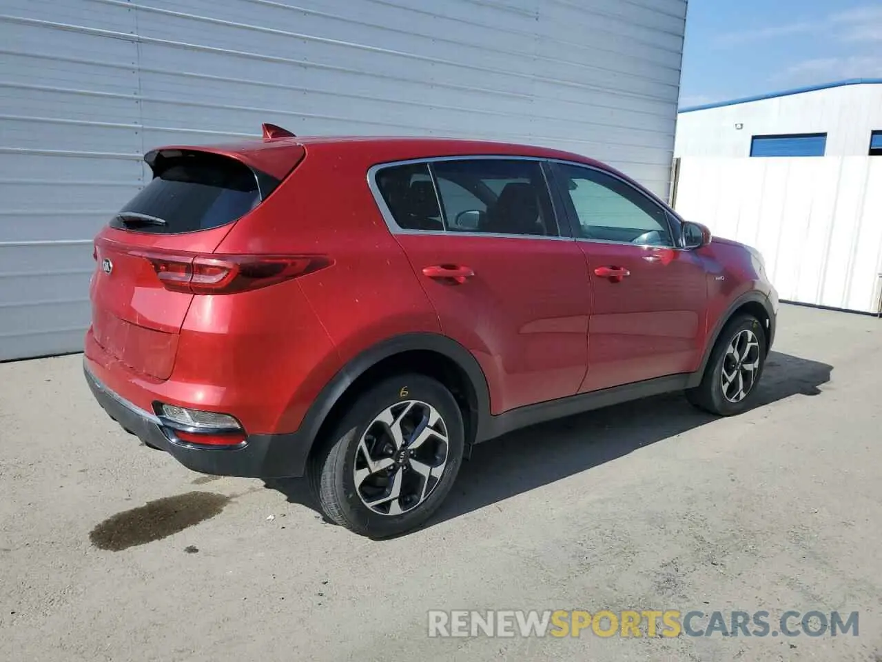 3 fotografías del automóvil dañado KNDPMCAC0M7942897 KIA SPORTAGE 2021