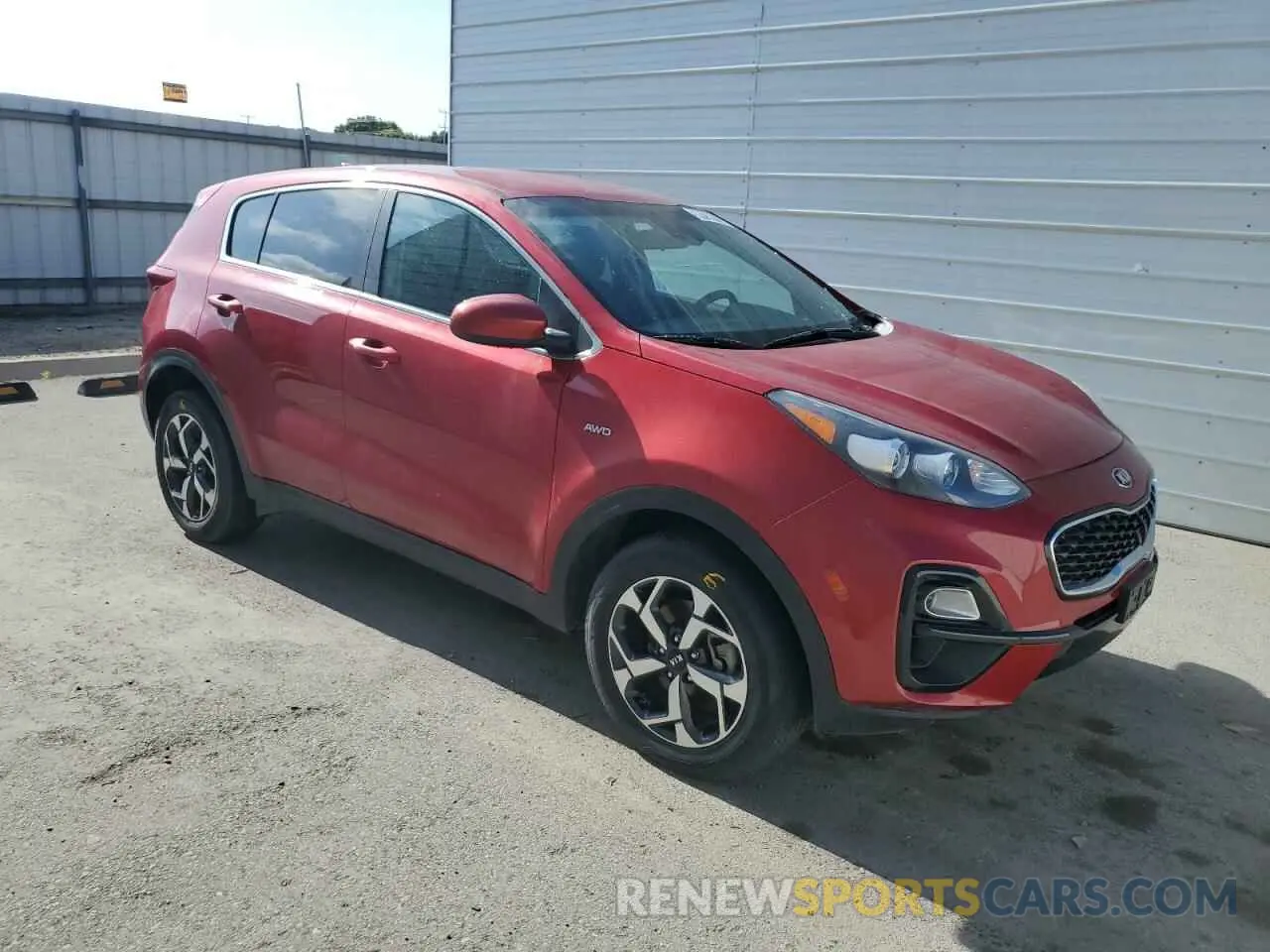 4 fotografías del automóvil dañado KNDPMCAC0M7942897 KIA SPORTAGE 2021