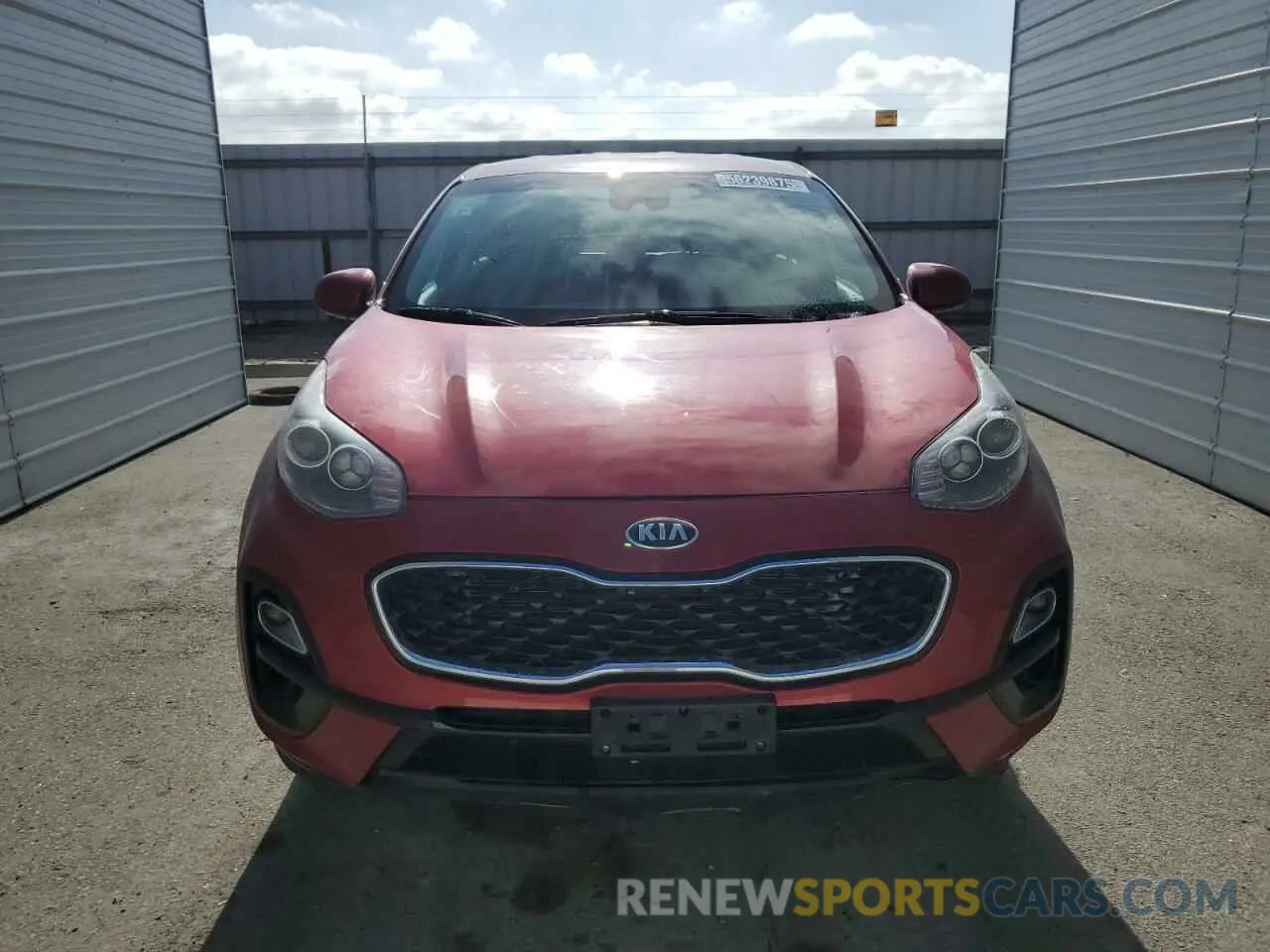 5 fotografías del automóvil dañado KNDPMCAC0M7942897 KIA SPORTAGE 2021