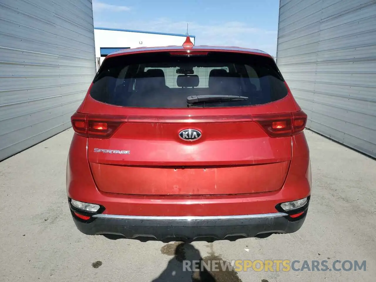 6 fotografías del automóvil dañado KNDPMCAC0M7942897 KIA SPORTAGE 2021