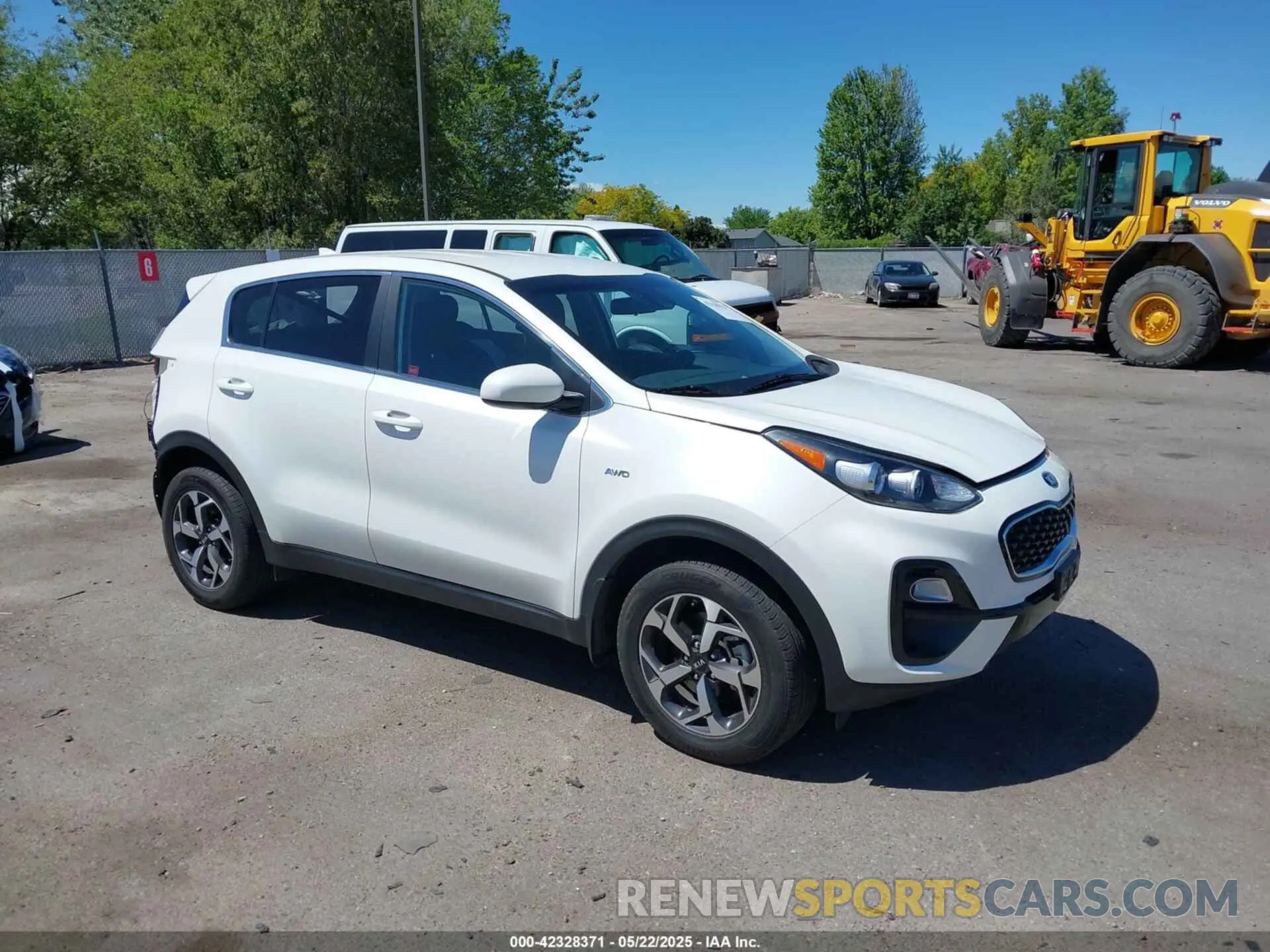 1 fotografías del automóvil dañado KNDPMCAC1M7941791 KIA SPORTAGE 2021
