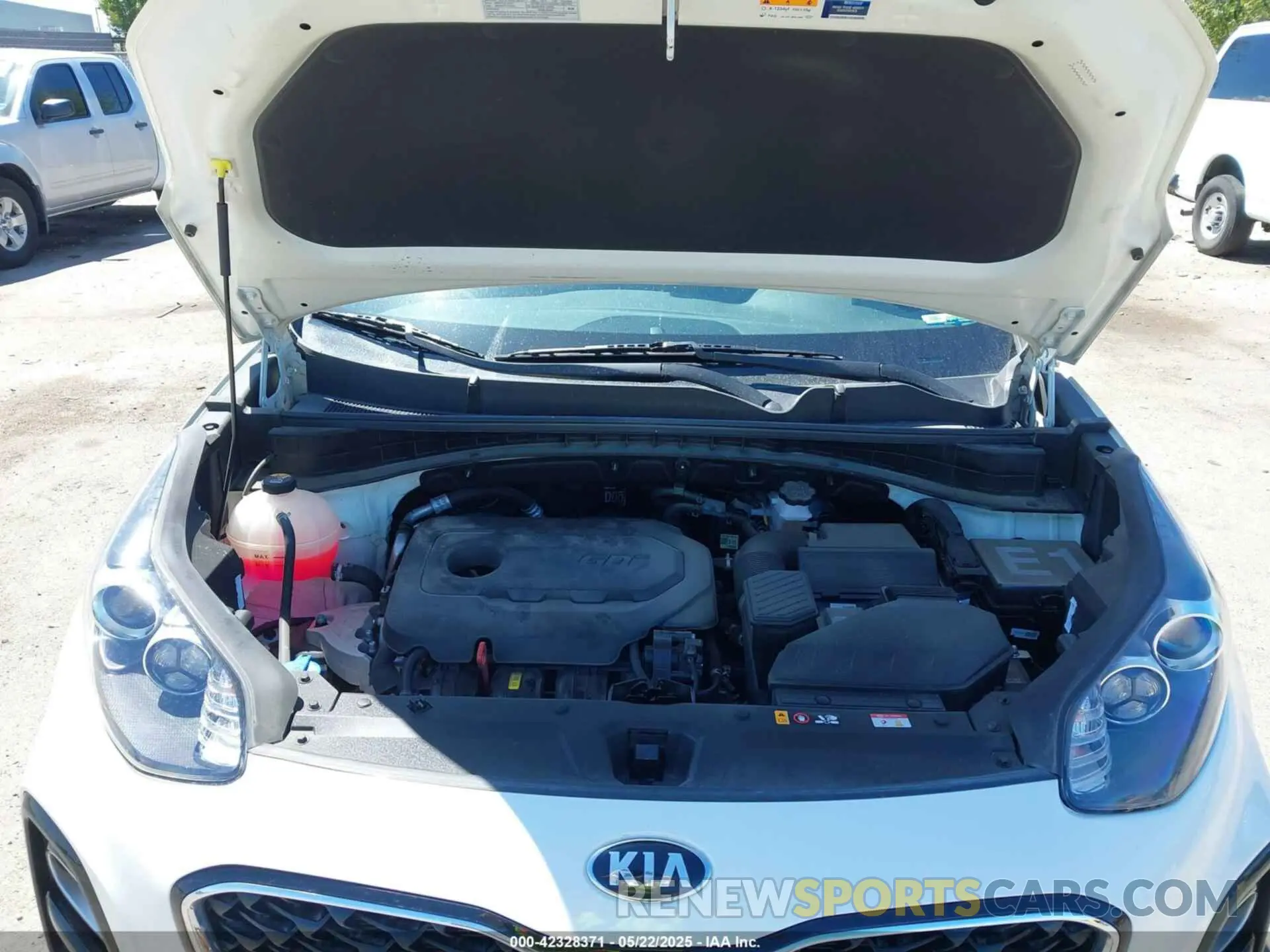 10 fotografías del automóvil dañado KNDPMCAC1M7941791 KIA SPORTAGE 2021