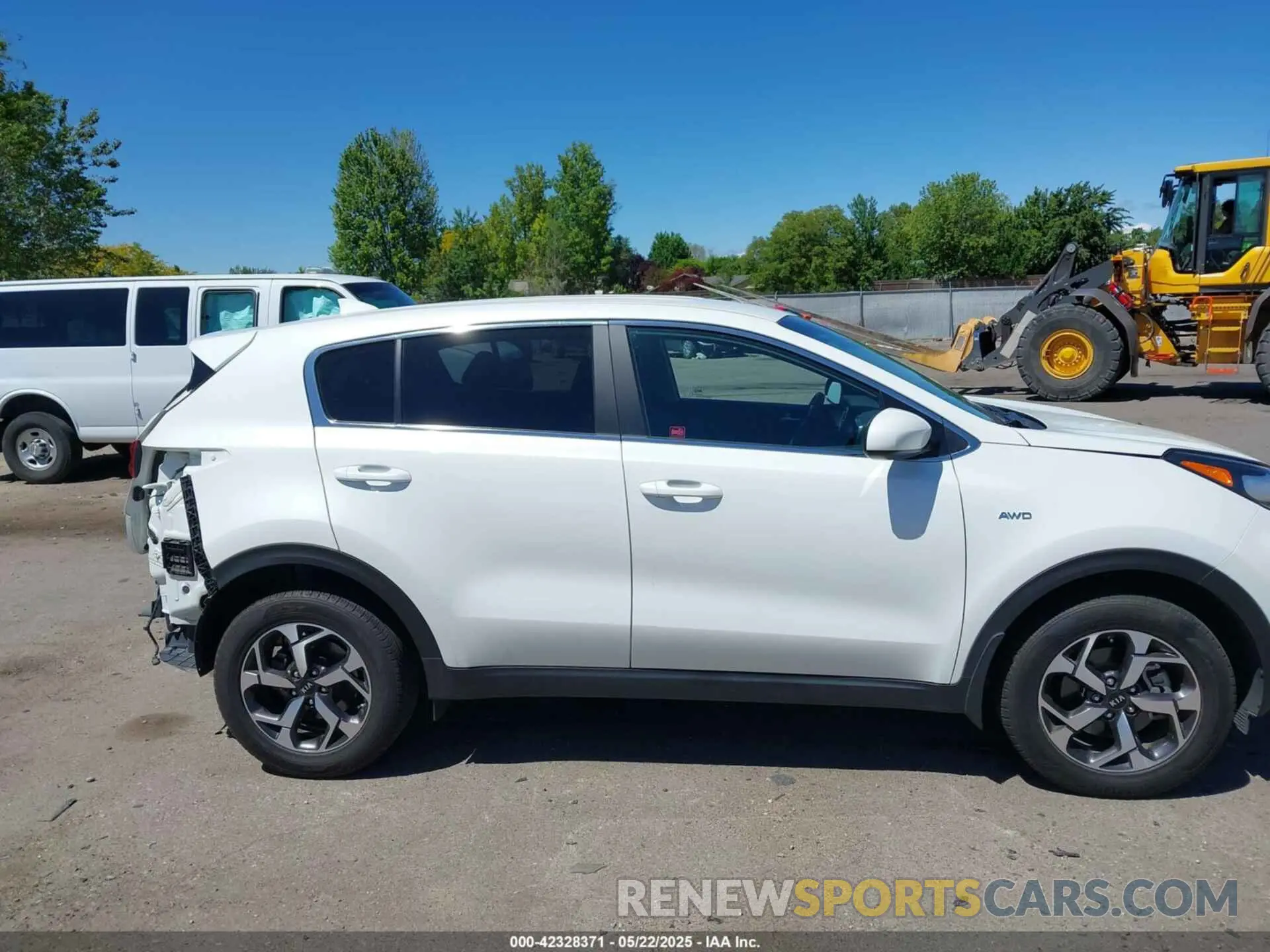 14 fotografías del automóvil dañado KNDPMCAC1M7941791 KIA SPORTAGE 2021