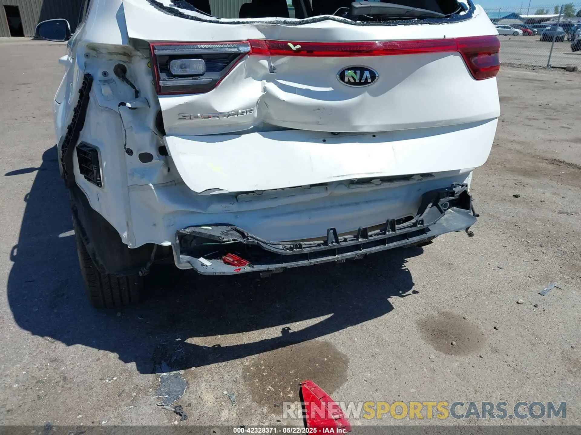 19 fotografías del automóvil dañado KNDPMCAC1M7941791 KIA SPORTAGE 2021